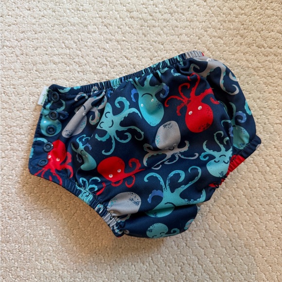 Green Sprouts Octopus Print Swim Diaper - Picture 2 of 4